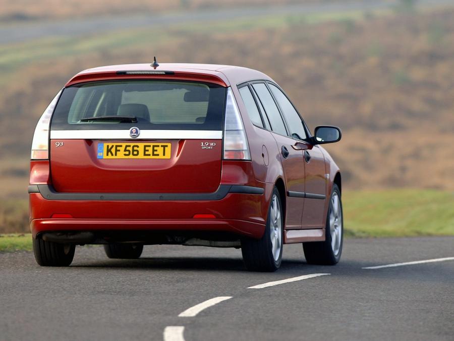  Saab 9-3 1.9TiD SportCombi 2005 года  (UK) (фото 4 из 4)